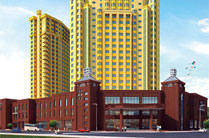 Stadium of Northeast Normal University in Changchun City, Jilin Province